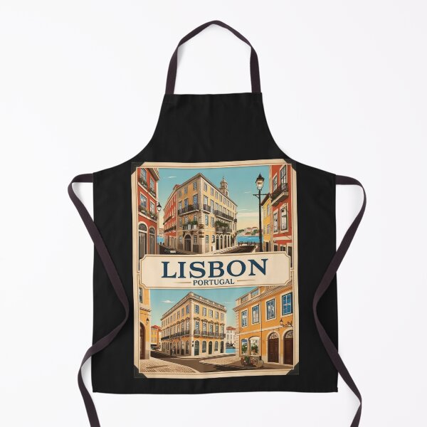 Item preview, A Vintage Travel Illustration of Lisbon - Portugal designed and sold by GoodOldVintage.