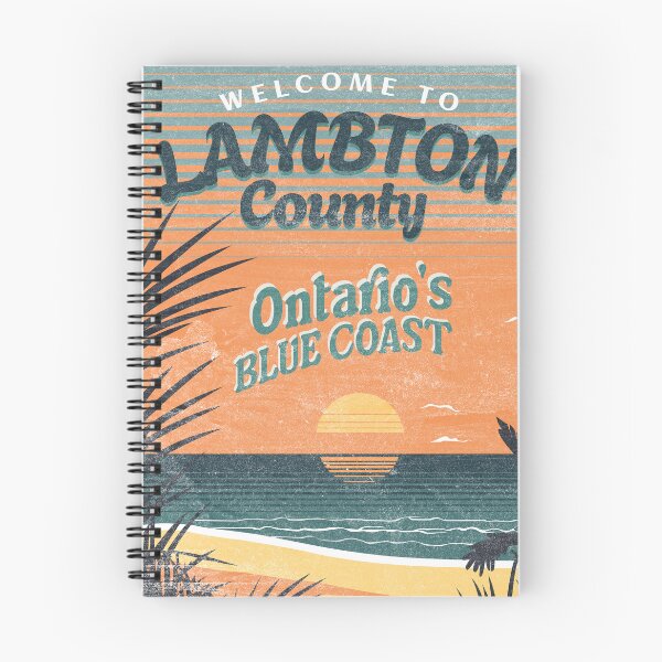Item preview, Lambton County - Sunsets - Blue Coast designed and sold by LambtonLady.