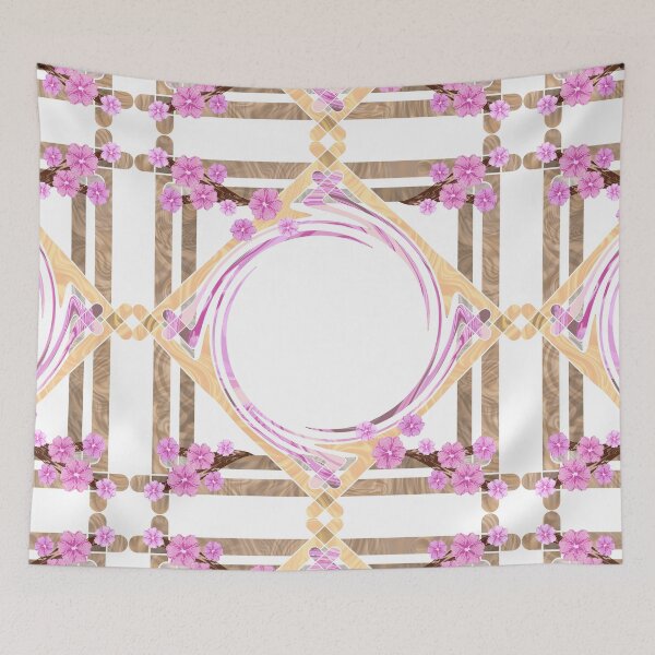 Item preview, Sakura Flower Portal Pattern designed and sold by Illusyion-Arts.