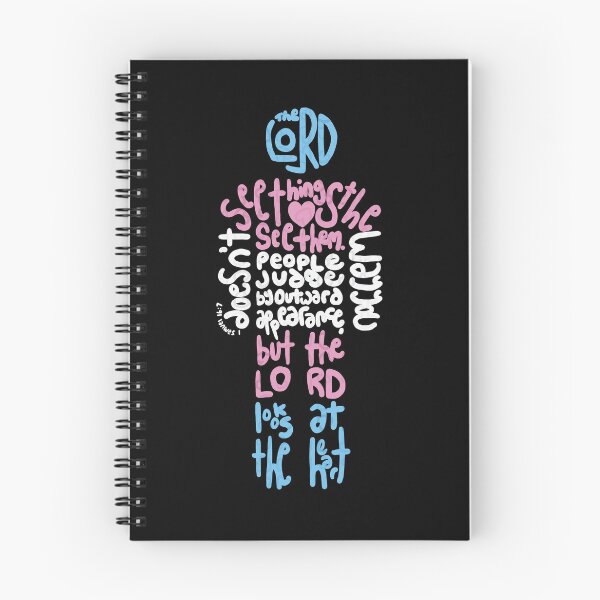 Item preview, 1 Samuel 16:7 (transgender flag) designed and sold by CamelCactus.