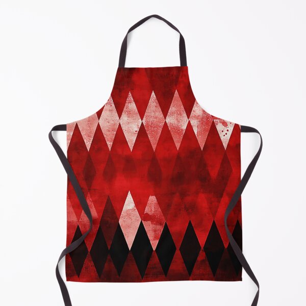 Item preview, Blood Red Diamonds - Geometric Shapes Pattern designed and sold by HausKatz.