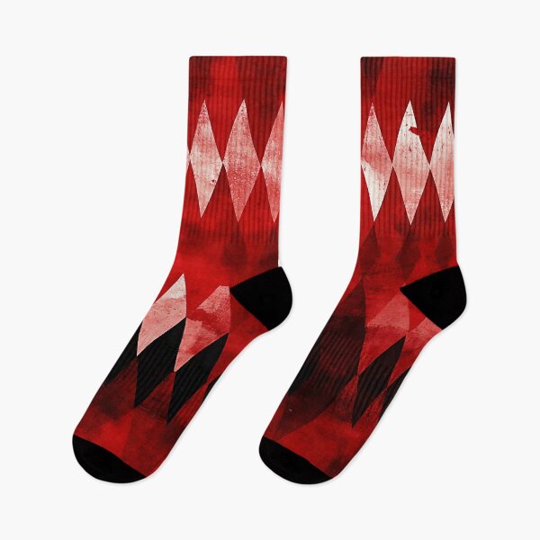 Item preview, Blood Red Diamonds - Geometric Shapes Pattern designed and sold by HausKatz.