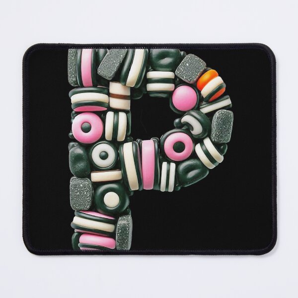 Item preview, LICORICE LETTER P designed and sold by ART-TYPE.