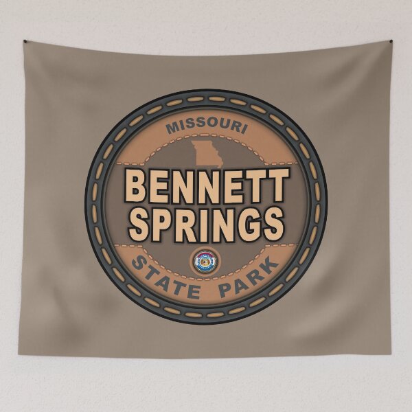 Item preview, Bennett Springs State Park Missouri stitching effect designed and sold by studioss76.