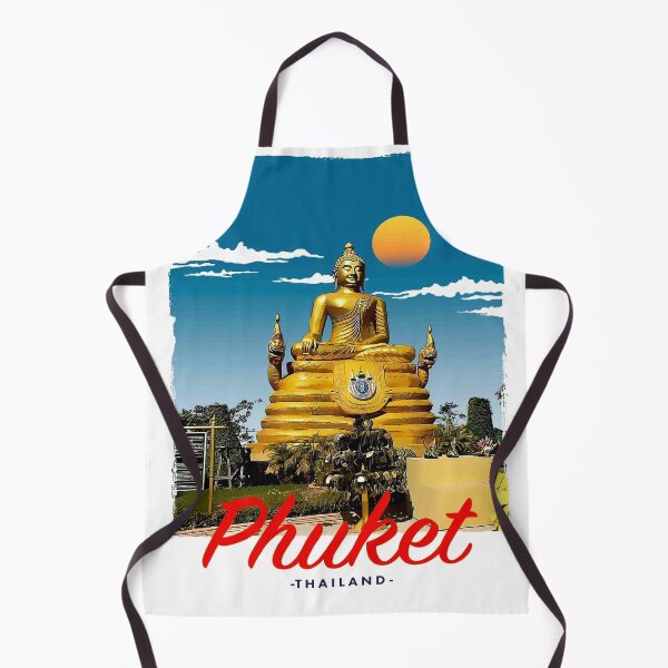 Item preview, PHUKET Thailand Vintage Travel and Tourism Advertising Print designed and sold by posterbobs.