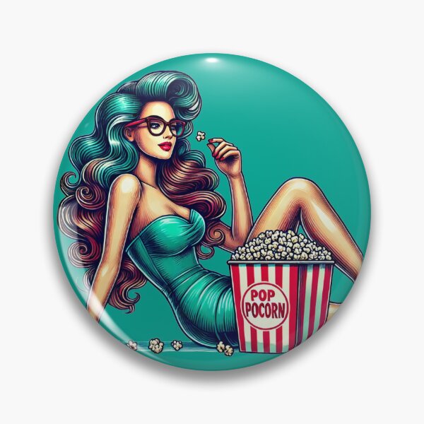 Item preview, Popcorn, Retro Delicious designed and sold by JonelleTshirts.