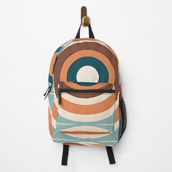 Item preview, Mid Century Modern  Geometric  Circles ,  Brown, Orange designed and sold by Prints and Lifestyle.