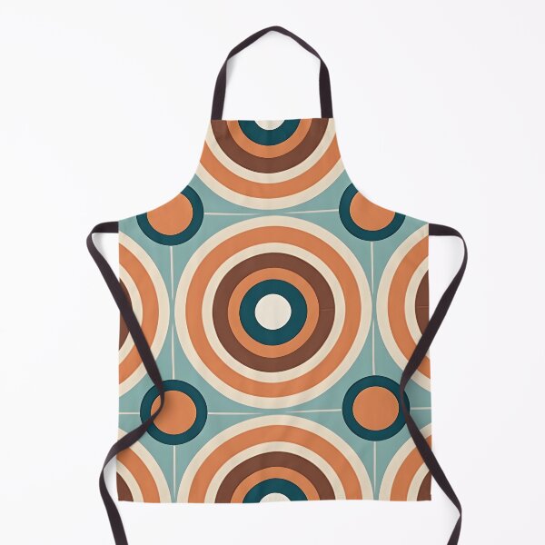 Item preview, Mid Century Modern Geometric Circles , Brown, Orange designed and sold by Prints and Lifestyle.