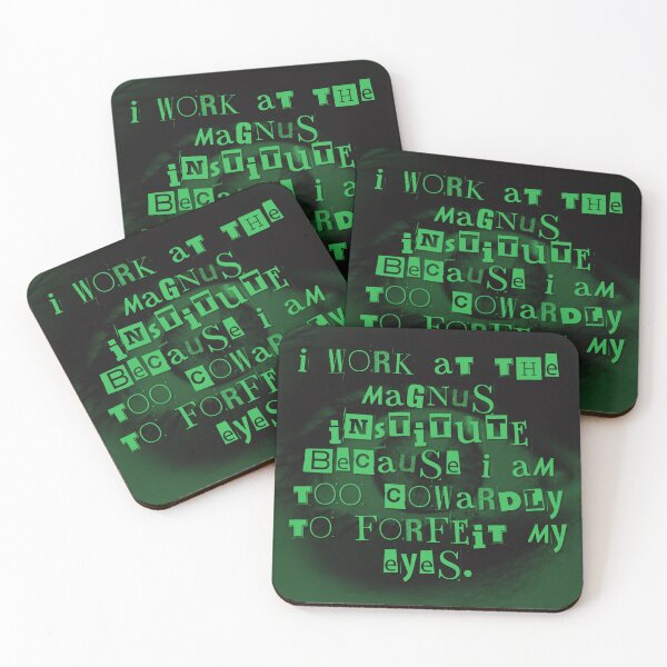 Item preview, Magnus Archives too cowardly to forfeit my eyes designed and sold by faleno.