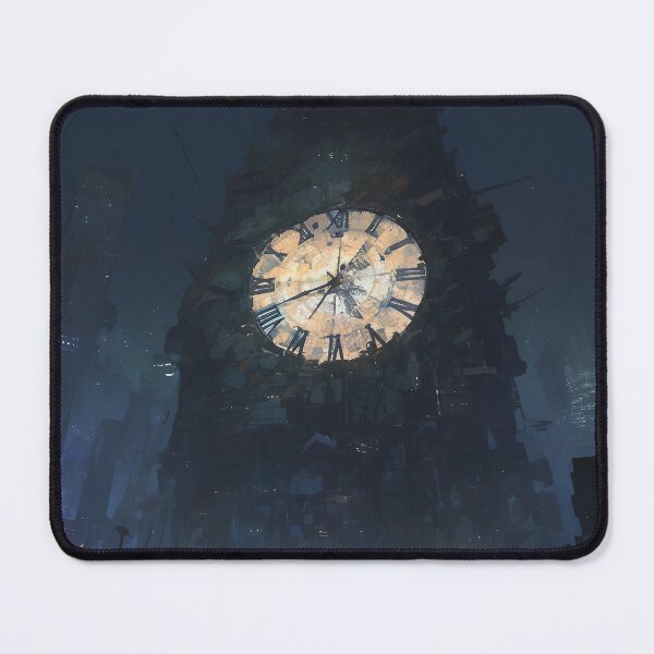 Item preview,  Creepy Clocktower designed and sold by Nowshin Tasnim.