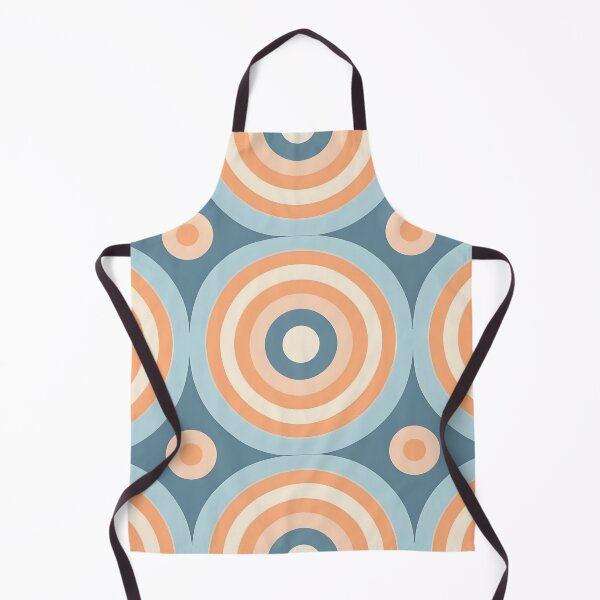 Item preview, Mid Century Modern Geometric Circles , blue, pink, yellow , blue, pink, yellow designed and sold by Prints and Lifestyle.