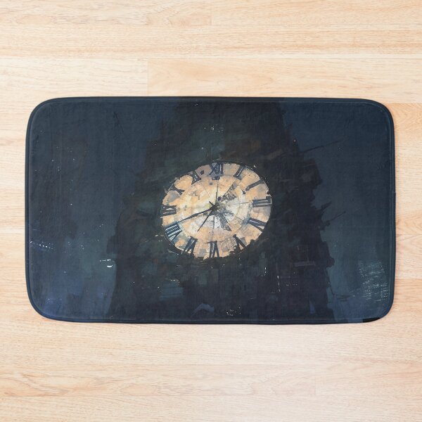 Item preview,  Creepy Clocktower designed and sold by Nowshin Tasnim.