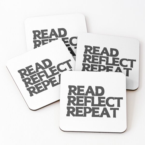 Aperçu de l'œuvre Lire, réfléchir, répéter créée et vendue par biblioseph.