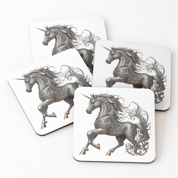Item preview, SILVER UNICORN designed and sold by likbatonboot.