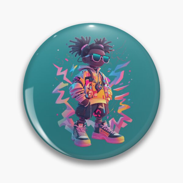 Item preview, Retro cartoon character in 90s streetwear style designed and sold by Jasava Shop.