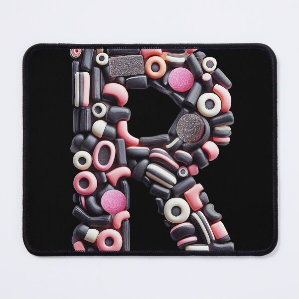 Item preview, LICORICE LETTER R designed and sold by ART-TYPE.