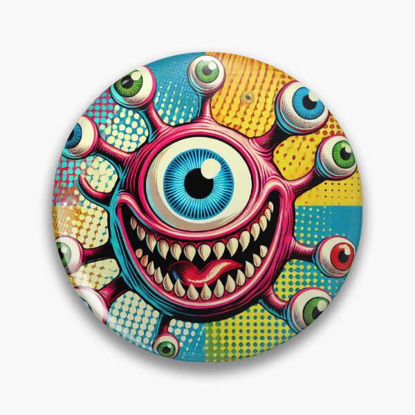 Item preview, Pop Art Eyes - Bold Fantasy Creature Design designed and sold by PlasticAuto.