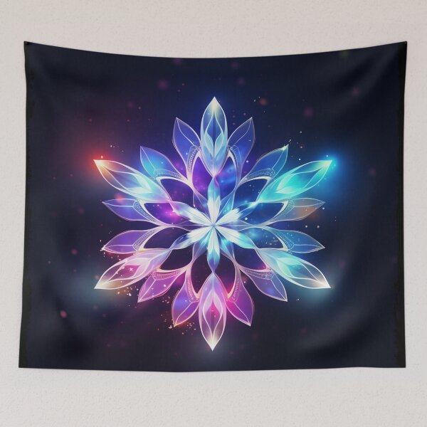 Item preview, Galactic Frost Flower designed and sold by NLTees.