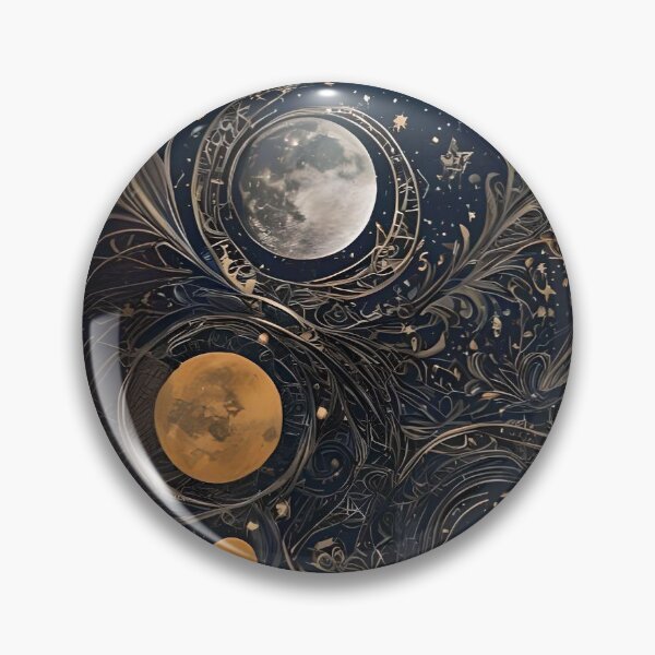 Item preview, The Dance of Moons and Stars designed and sold by WildPenDesign.