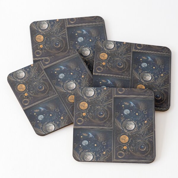 Item preview, The Dance of Moons and Stars designed and sold by WildPenDesign.