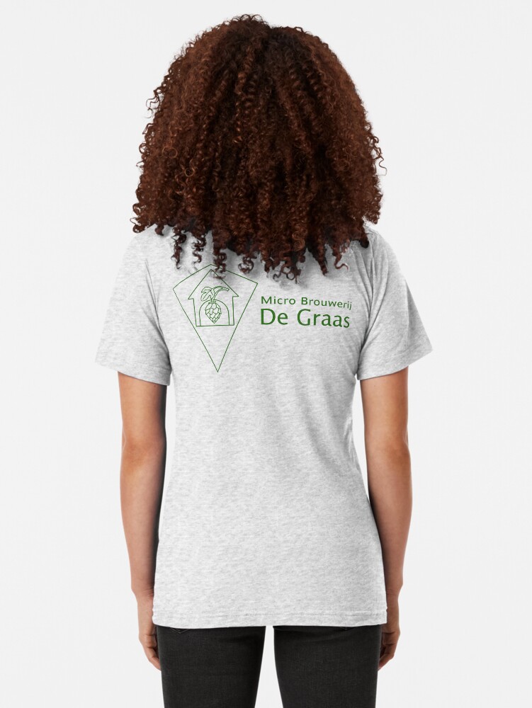 Alternate view of Micro Brouwerij De Graas Tri-blend T-Shirt