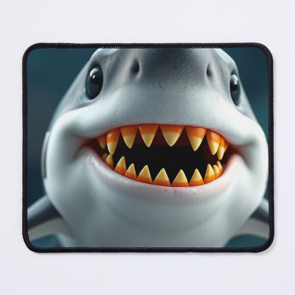 Item preview, Shark with Candy Corn Teeth designed and sold by luckymurph.