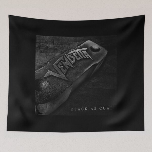 Item preview, Vendetta - Negro como carbón álbum 2023 designed and sold by HelenLorain.