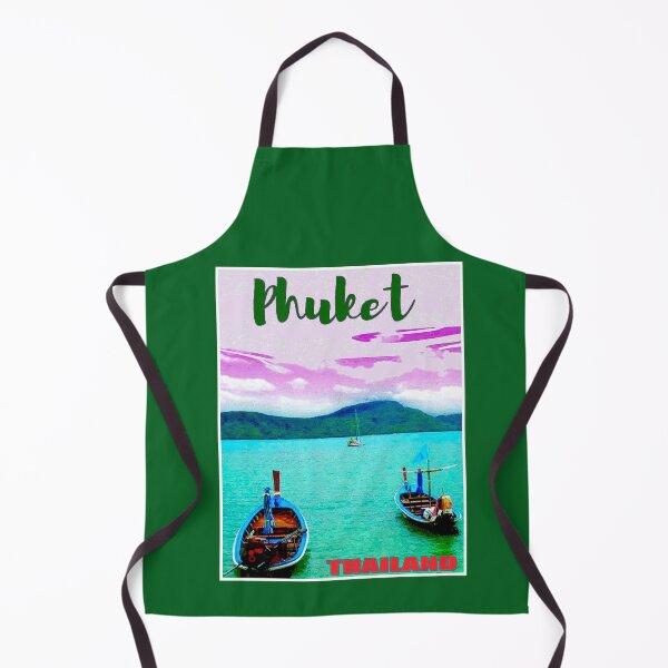 Item preview,  PHUKET Thailand Vintage Travel and Tourism Advertising Print designed and sold by posterbobs.