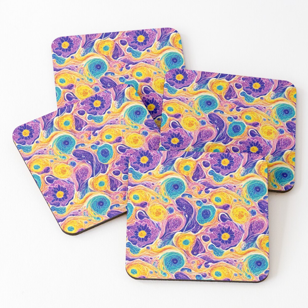 Item preview, Coasters (Set of 4) designed and sold by SmirkingDesigns.