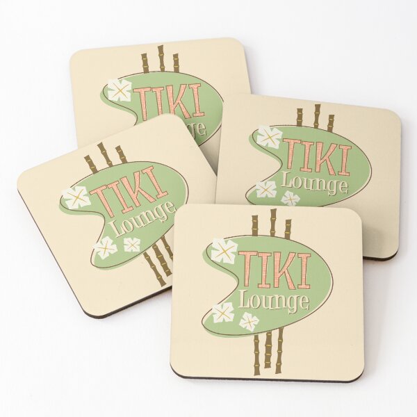 Item preview, Tiki Lounge Sign - Retro Midcentury designed and sold by kim BLiSS design.