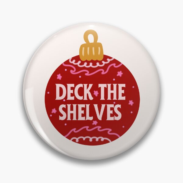 Item preview, deck the shelves - bookish christmas designed and sold by Neadoodles.