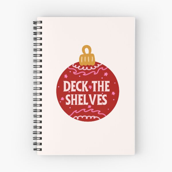 Item preview, deck the shelves - bookish christmas designed and sold by Neadoodles.