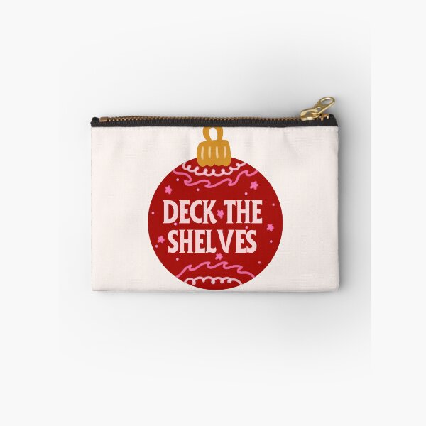 Item preview, deck the shelves - bookish christmas designed and sold by Neadoodles.