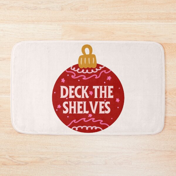 Item preview, deck the shelves - bookish christmas designed and sold by Neadoodles.