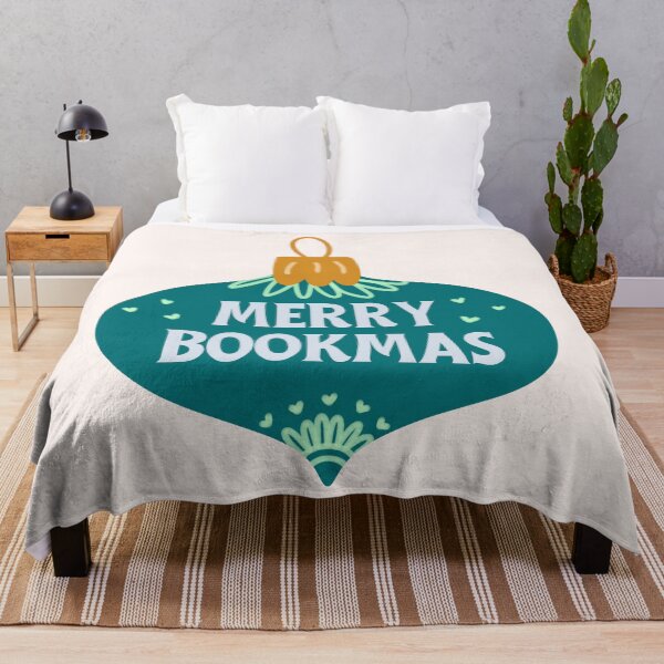 Item preview, merry bookmas - bookish christmas designed and sold by Neadoodles.