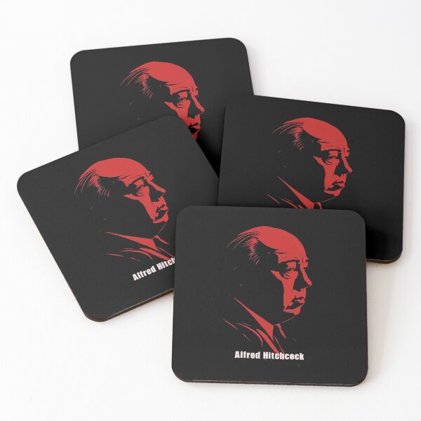 Item preview, Alfred Hitchcock Mystic poster designed and sold by Carinaprint.