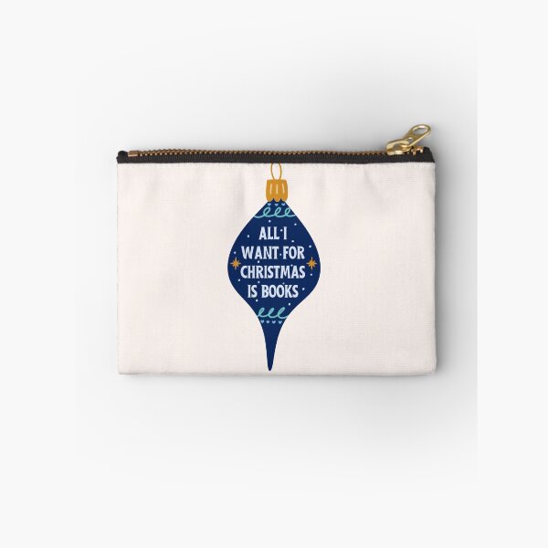 Item preview, All I want for Christmas is books - bookish christmas designed and sold by Neadoodles.