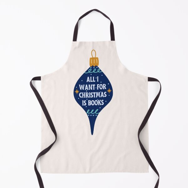 Item preview, All I want for Christmas is books - bookish christmas designed and sold by Neadoodles.