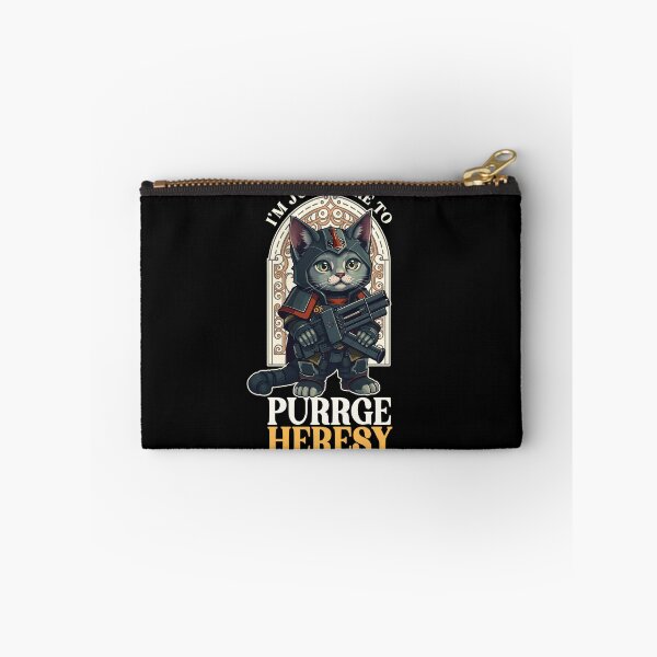Item preview, Estoy aquí para purgar la herejía del gato designed and sold by D20Tees.