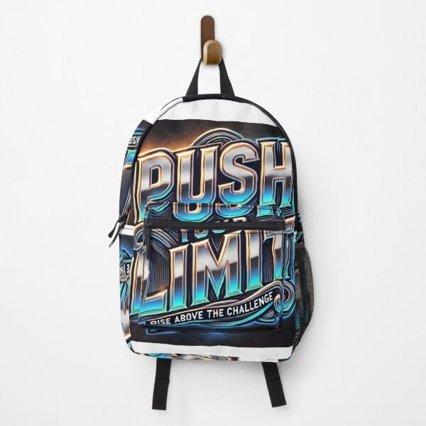 Item preview, Push Your Limit | Bold Metallic Motivational Design designed and sold by alkareem-ca.
