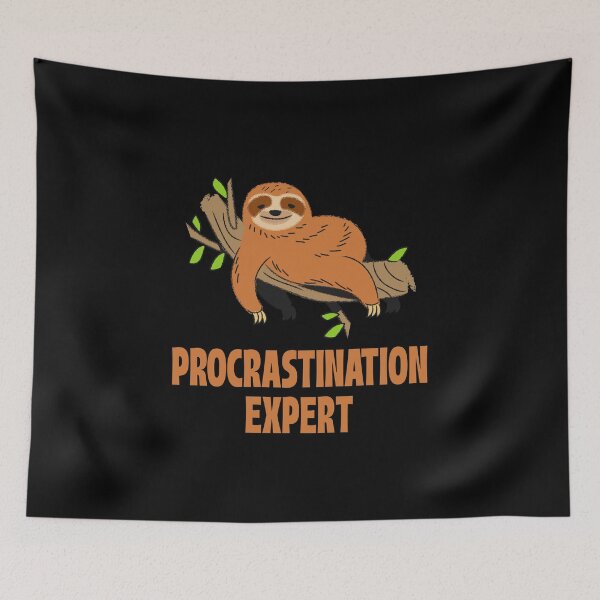 Item preview, Procrastination Expert designed and sold by 87-Aesthetics.