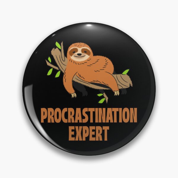 Item preview, Procrastination Expert designed and sold by 87-Aesthetics.