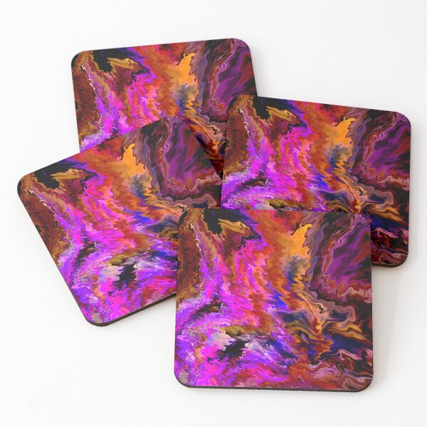 Item preview, Colourful flowing Abstract Art designed and sold by Fantacaroo Designs.
