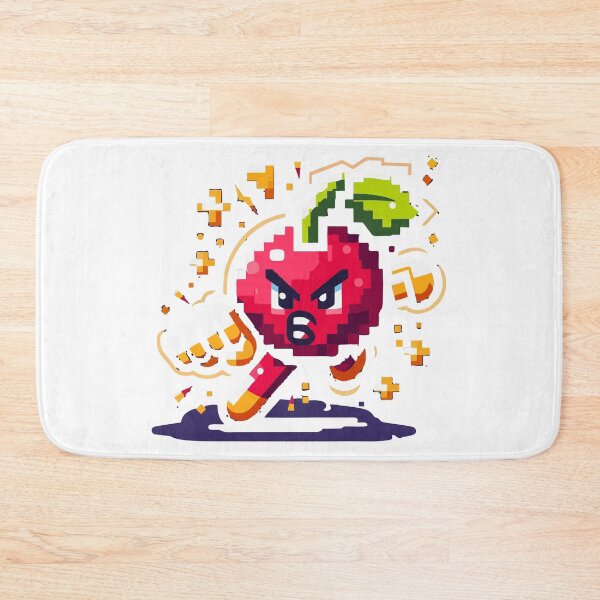 Item preview, Pixelated cherry fighting in a video game designed and sold by Mahilis.