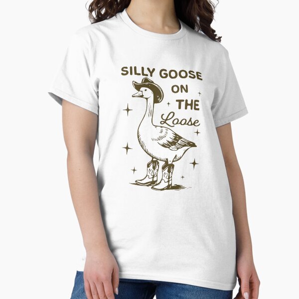 Item preview, Silly Goose On The Loose Funny Saying designed and sold by nor-my.