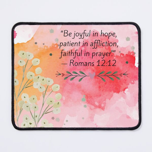 Item preview, Romans 12:12 designed and sold by scripture-faith.