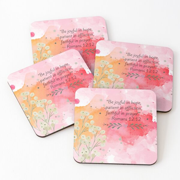 Item preview, Romans 12:12 designed and sold by scripture-faith.