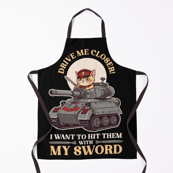 Item preview, Drive Me Closer Wargaming Cat designed and sold by D20Tees.