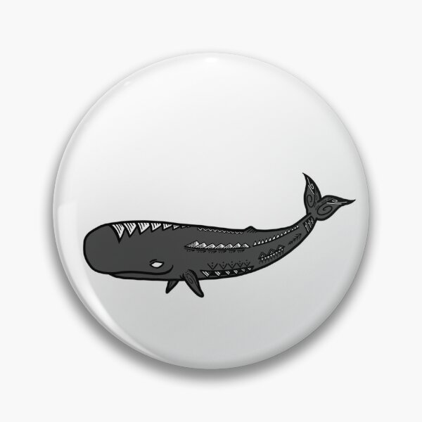 Item preview, Tribal Gray Sperm Whale designed and sold by Steeb757.