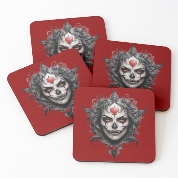 Item preview, Dark Gothic Skull - Macabre Art designed and sold by Fab-Haven.